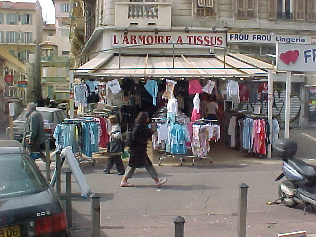 L'armoire a tissus