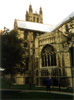 Lisa at Canterbury Cathedral